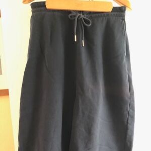 COS cotton blend lounging pants - small